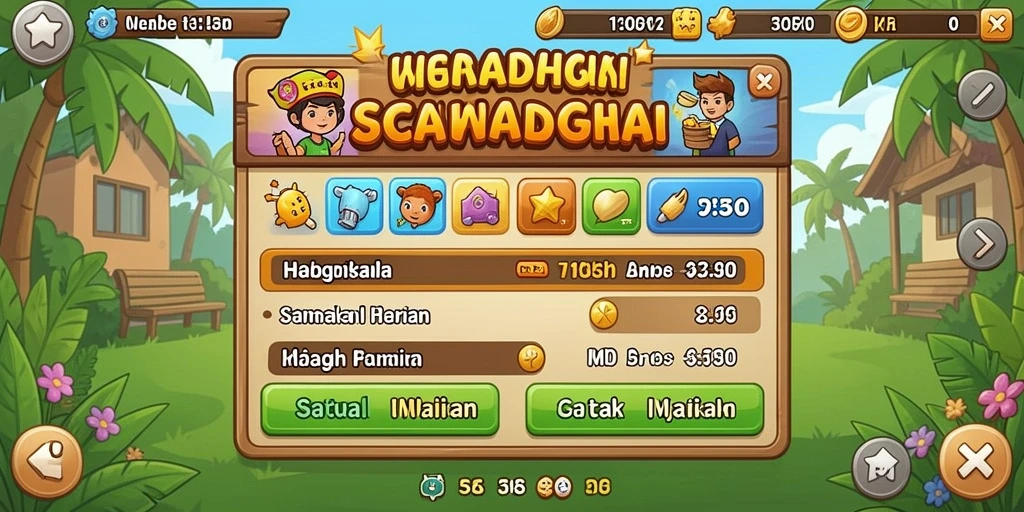 Mode kompetisi langsung yang menegangkan dan seru.