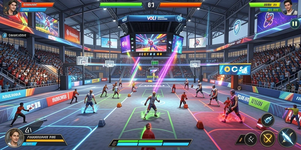 Mode multiplayer yang mengasyikkan dan kompetitif.